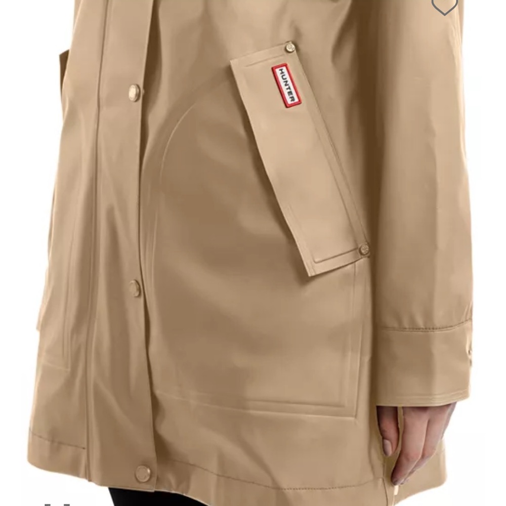 Hunter Acacia Rubberized Rain Jacket NWT - Picture 3 of 6